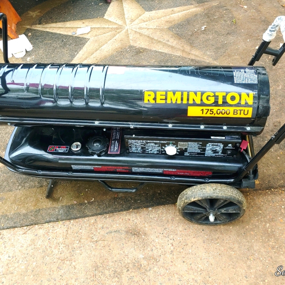 Remington heater w/ temperature control